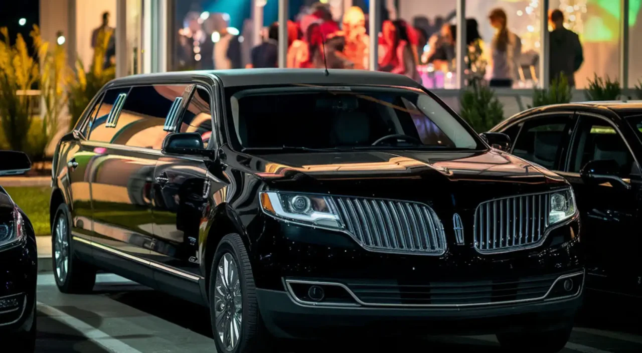 a group of cars parked in front of a building